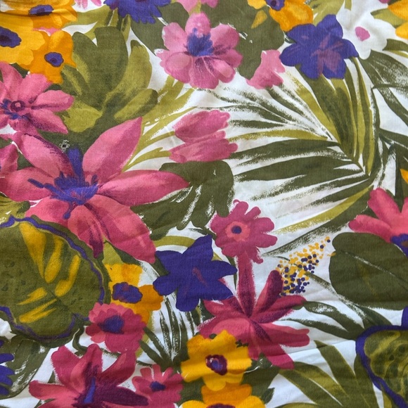 Tropical Floral Camisole - Pink, Yellow, Green - Picture 3 of 6